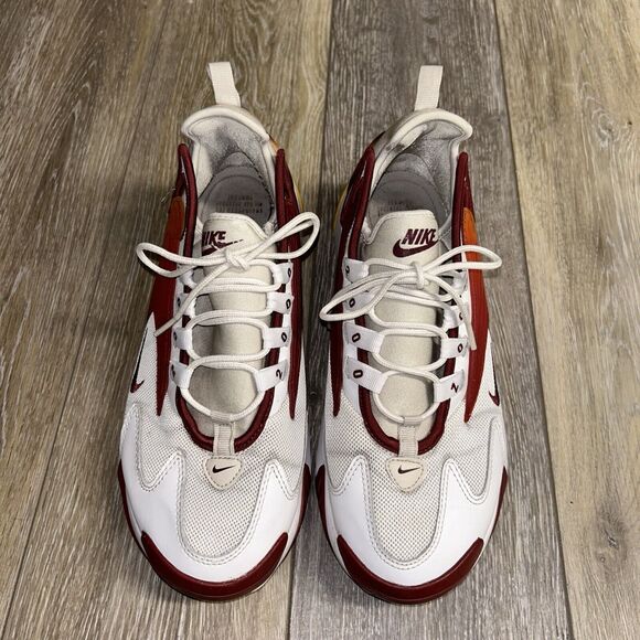 Nike Zoom 2K Red Light Orewood Mens Size 8.5 Red White AO0269-103 Sneaker Shoes - Picture 4 of 11